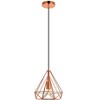 Elegant Lighting Jago Collection Pendant D9.8 H9.8 Lt:1 Copper Finish - 3 of 4