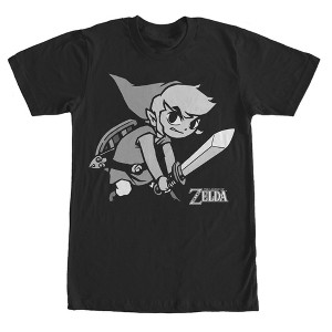 Men's Nintendo Legend of Zelda Spirit Tracks Link T-Shirt - 1 of 4