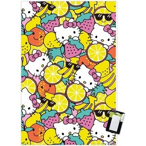 Trends International Hello Kitty: 2016 Fun and Fruity - Sweet Citrus Collage Unframed Wall Poster Prints - 1 of 4