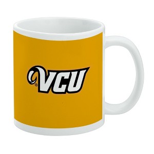 Virginia Commonwealth University Rams Logo Ceramic Coffee Mug Novelty Gift Mugs for Coffee Tea and Hot Drinks 11oz White - 1 of 4