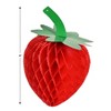 Beistle Tissue Strawberry, 8", (4/Pkg) Multicolored - 3 of 3