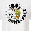 Women's - Disney - Game Face Soccer Cropped Graphic T-Shirt - 2 of 4