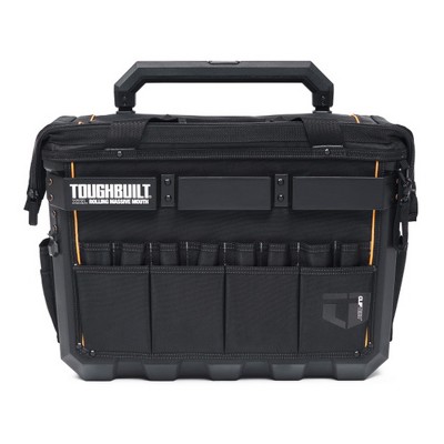 XXL Black Heavy Duty Rolling Tool Bag with Waterproof Base