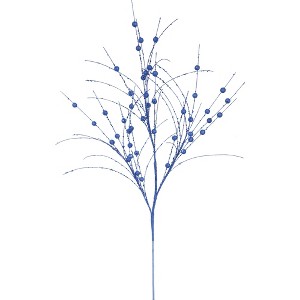 Vickerman 35" Glitter Berry Aritificial Christmas Spray - 1 of 3