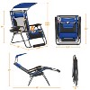 Yaheetech 29in Outdoor Padded-seat Zero Gravity Chair - 3 of 4