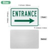 Unique Bargains Aluminum Reflective Rust-Free Waterproof Right Arrow Entrance Signs 1 Pc - 3 of 4