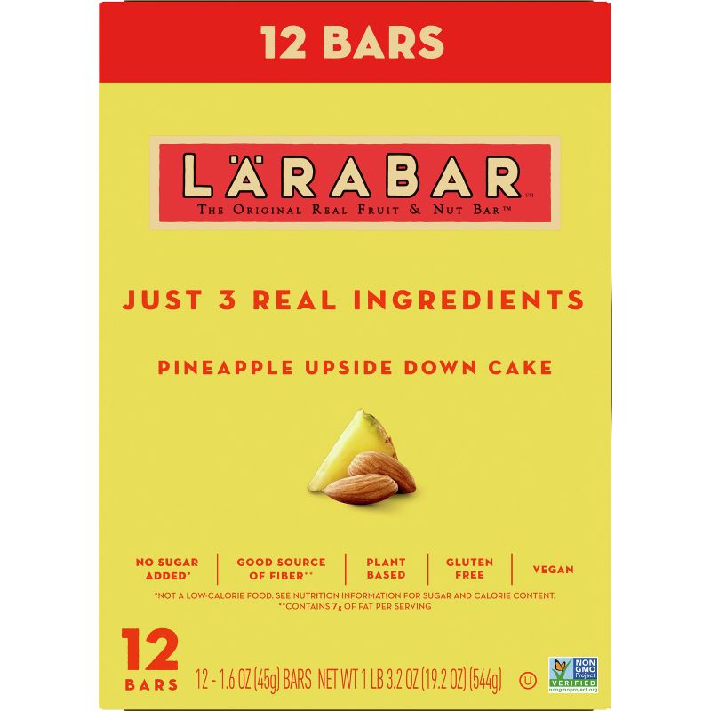 Larabar Pineapple Upside Down Bar - 12ct, 4 of 6