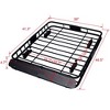 Car Roof Rack Cargo Carrier Basket, 42" x 36", Heavy Duty Steel Weather Resistant Top Mount, Luggage Camping Gear Storage Cargo Rack - 4 of 4