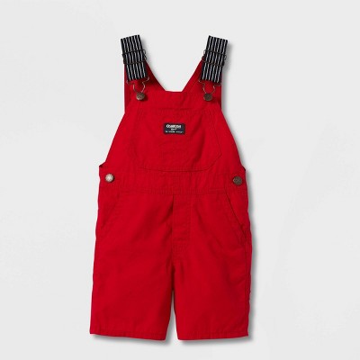 Osh Kosh Boys Toddler Worlds Best Overalls Sundried red 2T Osh Kosh Boys Toddler Worlds Best Overalls Sundried red 2T