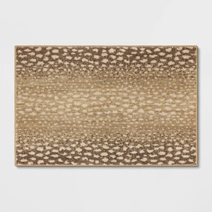 Elderberry Snake Skin Print Woven Rug Gray - Threshold™ - 1 of 4