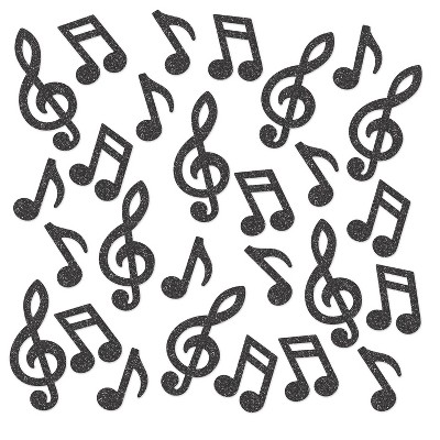Beistle Musical Note Deluxe Sparkle Confetti, 3 bags of .5 oz each (1.5 Oz/Pkg) Multicolored