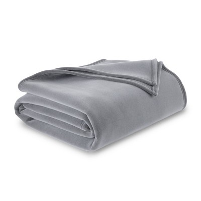 King Tornado Gray Fleece Reversible Throw for Pets