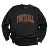 Simply Sage Market Varsity Football Vibes Garment Dyed Long Sleeve - 3 of 4