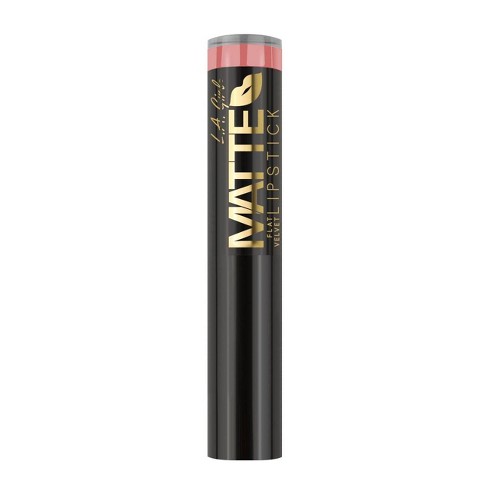 L.a. Girl Matte Flat Velvet Lipstick - Hush - 0.1oz : Target