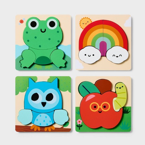 Cheap wooden puzzles for toddlers online