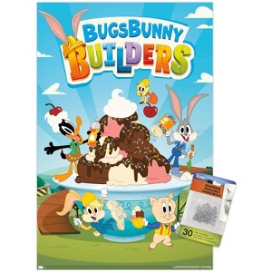 Trends International Bugs Bunny Builders - Key Art Unframed Wall Poster Prints - 1 of 4