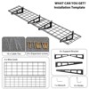 Storage Rack Wall Floating Shelves,Garage Storage Shelves,600Lbs Capacity,Easy Installation - 3 of 4