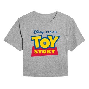 Women's - Toy Story 4 - Logo Cropped Graphic T-Shirt - 1 of 4
