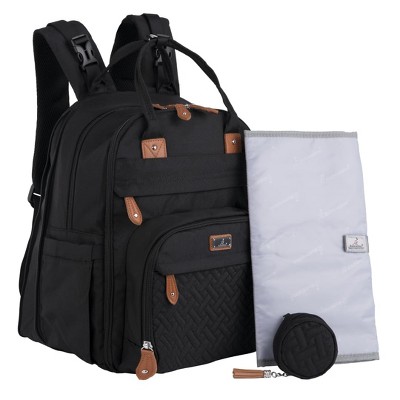 BabbleRoo Polyester Diaper Bag Backpack for Stylish Parents, Spacious Baby Bag, Versatile Baby Diaper Bag