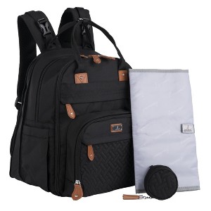 BabbleRoo Polyester Diaper Bag Backpack for Stylish Parents, Spacious Baby Bag, Versatile Baby Diaper Bag - 1 of 4
