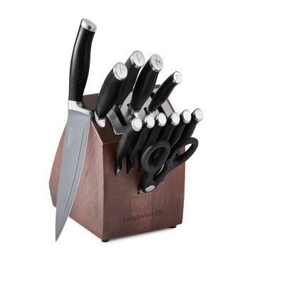 Calphalon Precision Non-Stick 13-Piece Self-Sharpening Knife Set +