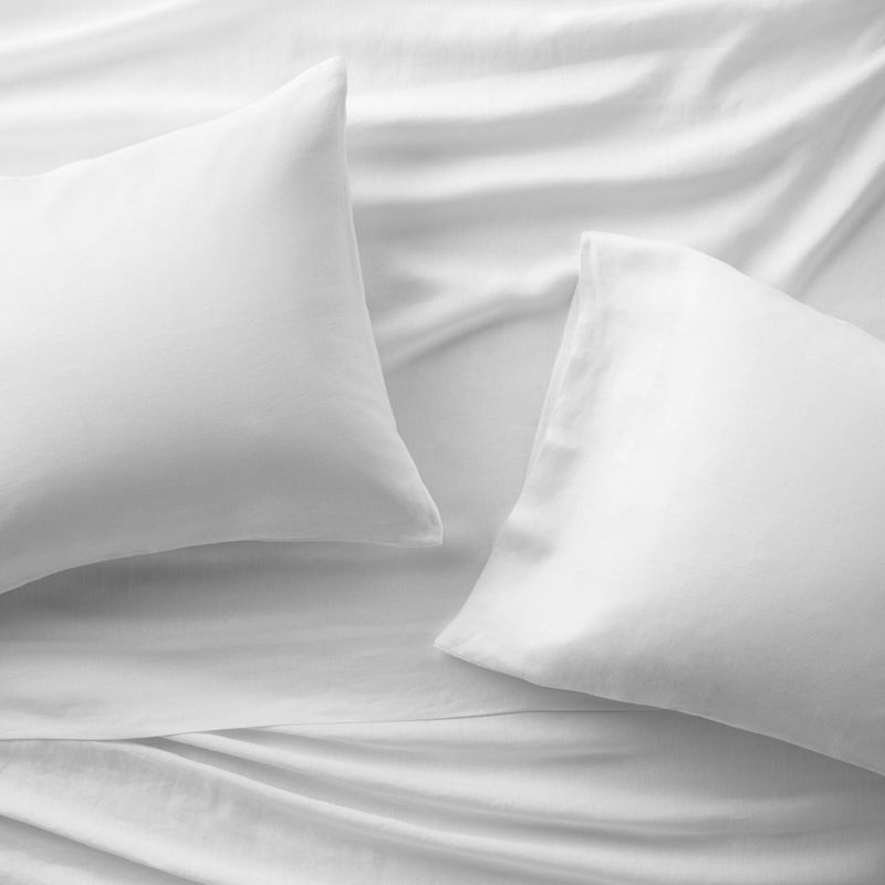 100% Washed Hemp Solid Pillowcase Set - Casaluna™, 4 of 6