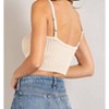 Women's Knit Crop Tank - ee:some - 3 of 4