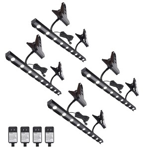 Yescom Instahibit Adjustable LED Light for Retractable Banner Stand Trade Show 4 Packs - 1 of 4