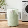 Backpack Laundry Bag Textured Striped Green - Brightroom™ : Target