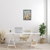 Stupell Industries Modern Blue Brushed Sitting Nude Framed Giclee Art - 3 of 4