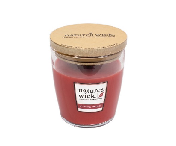 10oz Glass Container Candle Glowing Embers - Nature's Wick