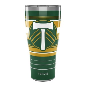 MLS Portland Timbers 30oz Hype Stripe Stainless Steel Tumbler - 1 of 3