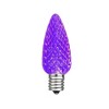 Novelty Lights C7 LED Faceted Christmas Replacement Bulbs Dimmable 25 Pack - 2 of 4