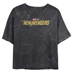 Juniors Marvel: Thunderbolts Official New Logo T Shirt - 1 of 4