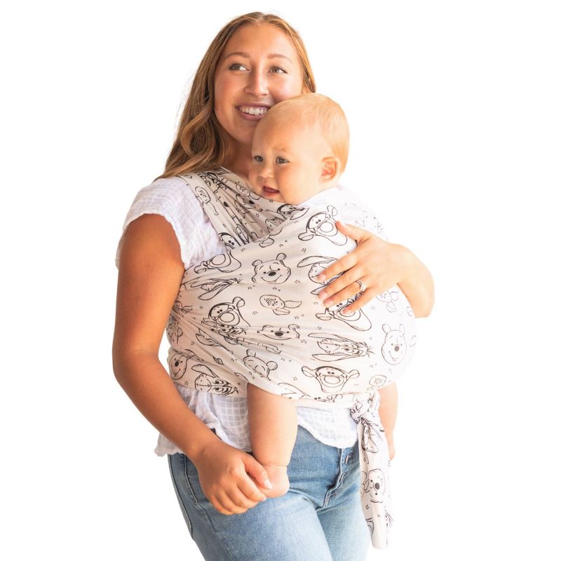 Moby Wrap Feather Knit Baby Carrier, 4 of 20