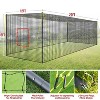PLAYAPUT30FT x 12FT x 8FT Batting Cage with Metal Frame, Black - 2 of 4
