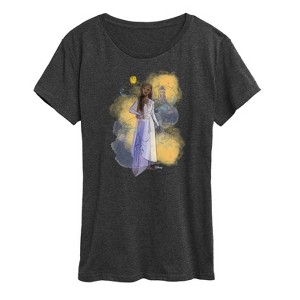 Women's - Disney - Asha Sketch In The Beginning Short Sleeve Graphic T-Shirt - 1 of 4