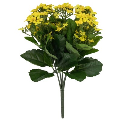 Allstate Floral 13.5" Kalanchoe Artificial Floral Bush