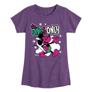 Girls' - Disney - The One And Only Fitted Short Sleeve Graphic T-Shirt - 1 of 4