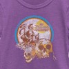 Girl's Pirates of the Caribbean: On Stranger Tides Distressed Skull Logo T-Shirt - 2 of 4