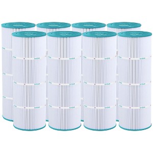 Hurricane 8 Pack HF7483-04 Advanced Pool Filter Cartridge for PA81-4-M, Unicel C-7483, Filbur FC-1225, SwimClear, Super-Star-Clear - 1 of 4