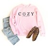 Simply Sage Market S.W.Smiley Cozy Outline Sweatshirt - 3 of 4