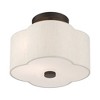 Livex Lighting Solstice 2 - Light Semi-Flush Mount in  English Bronze - 2 of 4