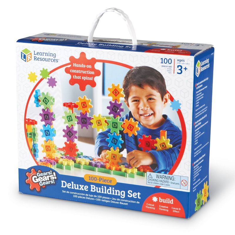 Learning Resources Gears! Gears! Gears! Deluxe Building Set - 100pc, 3 of 16