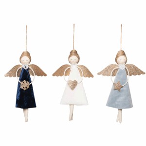 Gallerie II Winter Angels Ornaments A/3 - 1 of 4