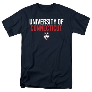Men's University of Connecticut Official Stacked T-Shirt - 1 of 4
