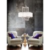 Livex Lighting Grammercy 4 - Light Chandelier in  Brushed Nickel - image 2 of 4