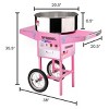Great Northern Cotton Candy Machine With Cart - Pink - 3 of 4