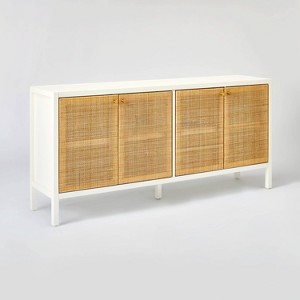 Springville Caned Door TV Stand - Threshold™ designed with Studio McGee - 1 of 4