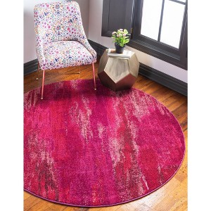 Unique Loom Jardin Lilly Abstract Indoor Woven Area Rug - 1 of 4